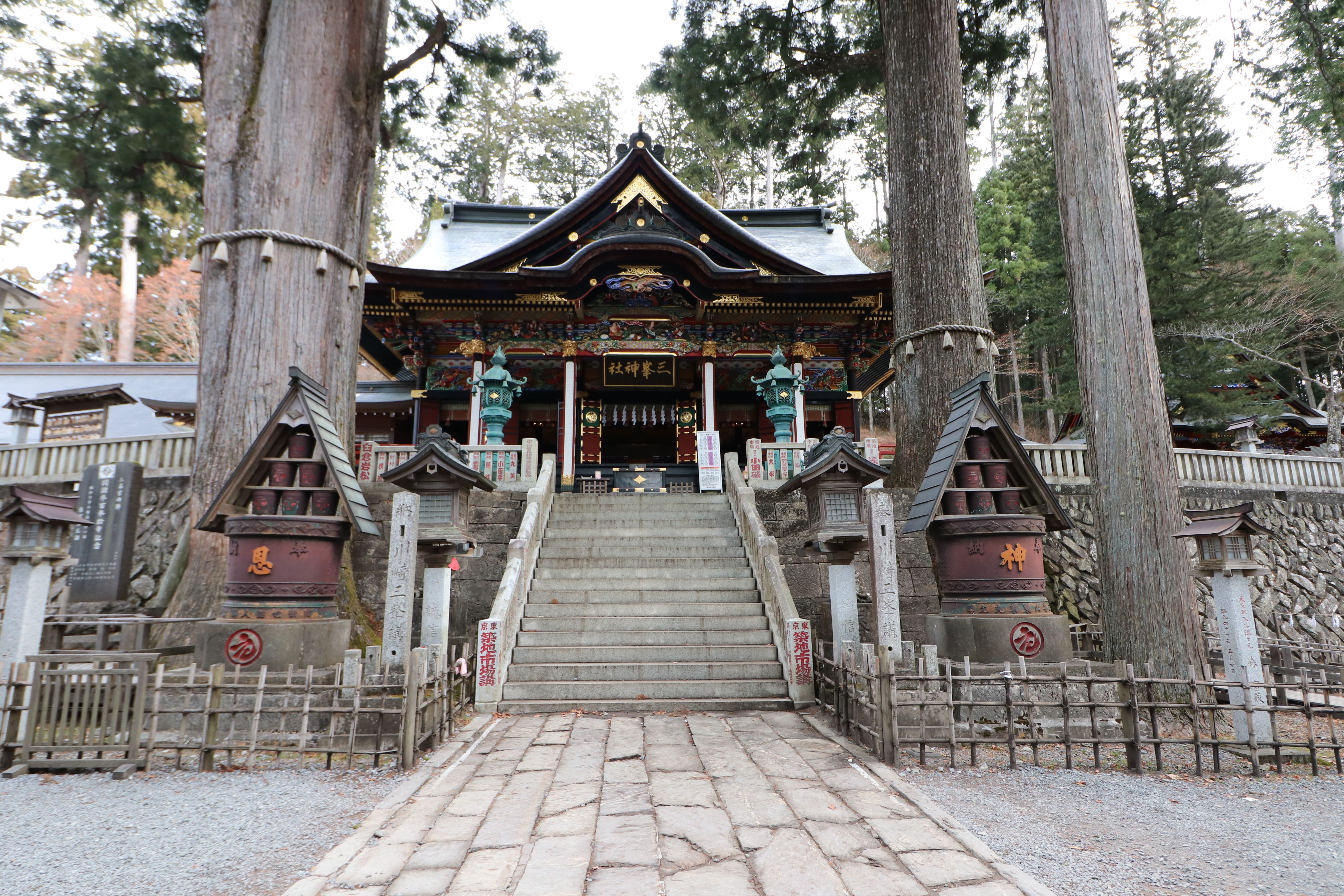 三峯神社で自然を感じるプラン